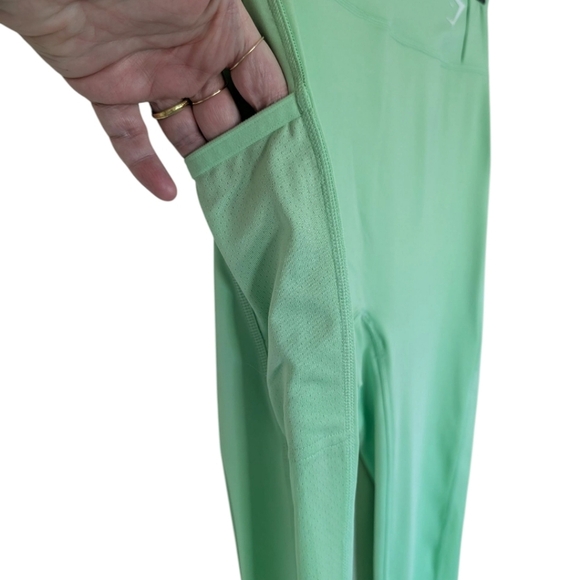 Gymshark Sport Leggings Yoga Active Running Womens Med High Rise Lightweight - Picture 5 of 16
